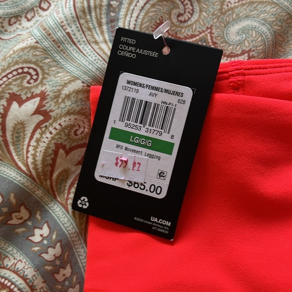 Under Armour yoga pants sz L - Picture 2 of 5